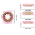 thumbnail image 3 of 300 pares de adhesivos transparentes para doble párpado, formas anchas/finas, material de fibra invisible, herramienta de belleza para los ojos fácil de aplicar con horquilla en Y, 3 of 8