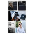 thumbnail image 3 of Real Time Translation Smart Glasses with GPT & DeepSeek Support, AI Multifunctional Assistant Translator Sunglasses, 3 of 7