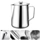 thumbnail image 2 of 1 PC 600 ml de taza de leche engrosada Copa de moca a prueba de polvo duradera con tapa (plata), 2 of 6