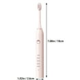 thumbnail image 3 of ZFYXGS Electric Toothbrush for Adults, 8 Brush Heads, Pink, 3 of 6