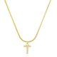 thumbnail image 1 of Collar con Colgante para Mujer Yuxing 40 cm Hip Hop Brillante Letras, 1 of 5