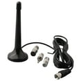 thumbnail image 1 of Bgsha 3meters FM Radio Antenna Telescopic Antenna with Magnetic Base 3 Plug Adapters, 1 of 10