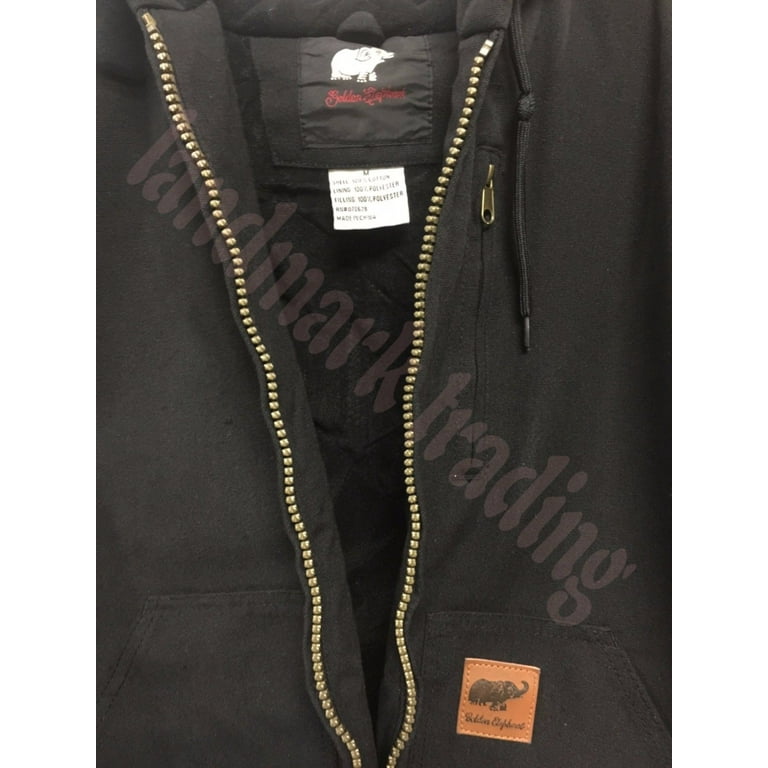 L&M Men's Insulated Weatherproof Winter Thermal Duck Jacket, Water