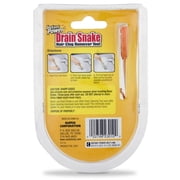 Instant Power Drain Snake Hair Clog Remover Tool, 1 Count, 1.5 ft.