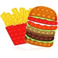 thumbnail image 1 of 2pcs Push Bubble Pop Fidget Sensory Toy, Autism Special Needs Silicone Stress, 1 of 5