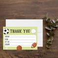 thumbnail image 2 of Koyal Wholesale Kids Fill in the Blank Thank You Cards - 20 Cards Including Envelopes Sports Theme, For Party Guests, 2 of 5