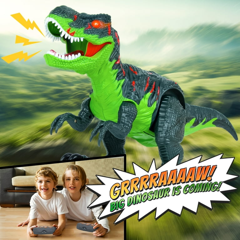 Big remote control dinosaur sale