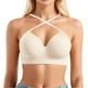 thumbnail image 4 of Brasier Tela de Mantequilla Tela de Mantequilla Sujetador Deportivo Cómodo y Transparente para Mujer, sin Cordones, sin Espalda, sin Esponja y con Tirantes convertibles Grande, 4 of 7