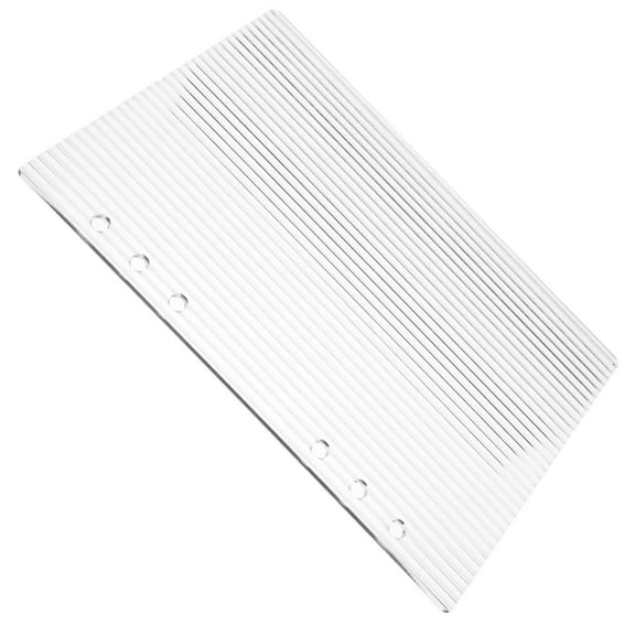 Beaupretty Acrylic Binder Minimalist Design Cover 1Pcs