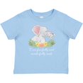 thumbnail image 3 of Inktastic I Am Fearfully and Wonderfully Made Elephants and Flowers Boys or Girls Baby T-Shirt, 3 of 5