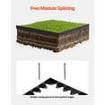 thumbnail image 5 of VEVOR Landscape Edging Border, 10Pcs 6 ft x 1.6 in Plastic Garden Edging with 60 Spikes, Sun-Resistant Flowerbed Borders, DIY Layout, No Dig Garden Edger Border Divider for Lawn Edgings for Yard, 5 of 6