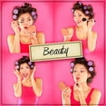 thumbnail image 6 of KY 8 Pcs Portable Folding Compact Mirror Bulk with 1X 2X Magnification Double Sided Mini Travel Makeup Mirror for Women Bridesmaid Gifts(Gold), 6 of 7
