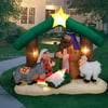 Nativity Scene Airblown
