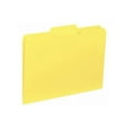 thumbnail image 5 of Business Source, BSN43559, 1/3-cut Colored Interior File Folders, 100 / Box, Yellow, 5 of 7