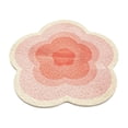 thumbnail image 2 of PYURTEP Flower Shaped Bathroom Rugs Non-Slip Layered Bath Mat Super Cute Quick Drying Bath Rugs Floral Soft and Fluffy Floor Mat for Bathroom, 2 of 6