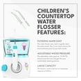 thumbnail image 4 of ToiletTree Products Children's Countertop Water Flosser - High-Quality Dental Oral Irrigator for Kids - BPA-Free Dental Water Flosser with 600mL Capacity and Adjustable Water Pressure - Blue, 4 of 8