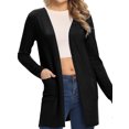 thumbnail image 4 of Anyfit Wear Women Open Front Lightweight Cardigan Casual Long Sleeve Knit Sweaters Jackets with Pockets, 4 of 7