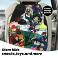 thumbnail image 5 of My Hero Academia Car Seat Back Protector 2 Pcs Anti-Kick Storage Mat For Car Seats Auto Seat Back Covers, 5 of 9