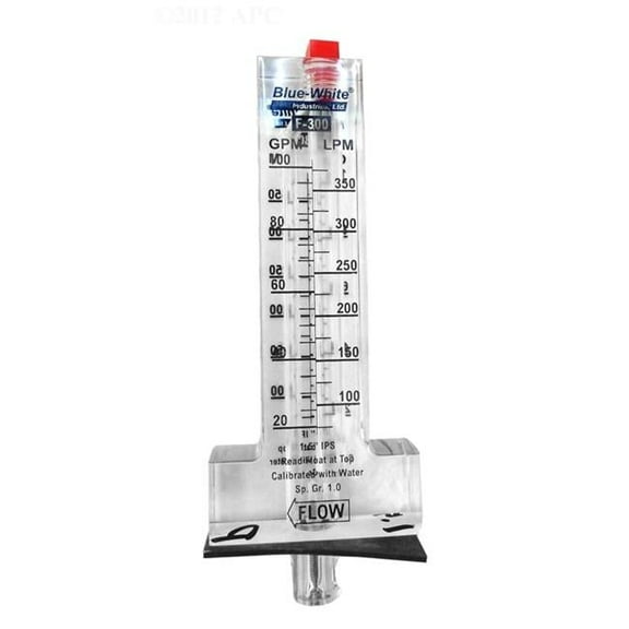 Blue White Industries  0.5 in. Flowmeter Horizontal Pipe