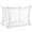 White, variant on Summer Outdoor Mosquito Net Screen, Single Door Patio Gazebo Mesh Curtain, Sun Shade Insect Barrier Netting Protects Against Bugs & Birds