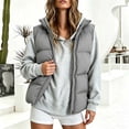 thumbnail image 2 of Edvintorg Womens Lightweight Puffer Vest Stand Collar Zip up Sleeveless Waistcoat Quilted Jackets with Pockets Plus Size, 2 of 7