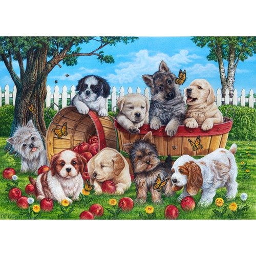 MasterPieces Playful Pups Puzzle