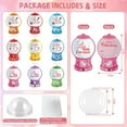 thumbnail image 5 of 18 Pack Cute Candy Treat Bags with Dome Top Resealable Plastic Goodie Bags for s Birthday Party Favors Classroom Rewards(Multicoloured), 5 of 6
