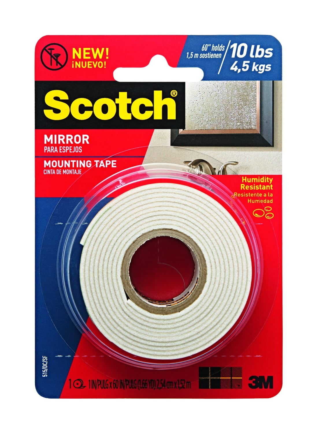 12 Pack Scotch® Mirror Mounting Tape