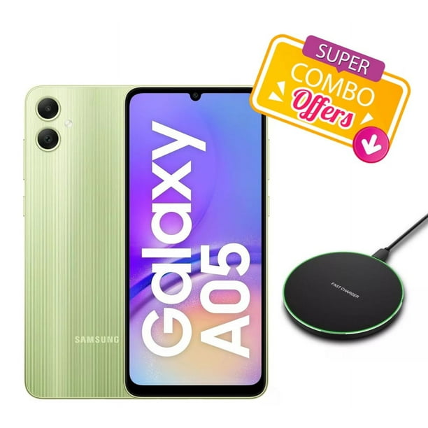 Celulares Samsung Con Carga Inalambrica Smartphone Galaxy A05 64GB