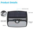 thumbnail image 4 of CAROOTU Solar Lamp 48 LED Light Motion Detector Waterproof Light for Garden Patio Courtyard, 4 of 6