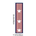 thumbnail image 3 of 4th of July Decorations - Patriotic USA Stars Table Runner for Home | Memorial Day Decorations - 250th Anniversary Fourth of July Accessories Decor Party Supplies Indoor Outdoor, 3 of 6
