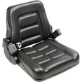 thumbnail image 2 of Global Industrial  Best Value Vinyl Forklift Truck Seat with Seat Belt, Black, 2 of 7