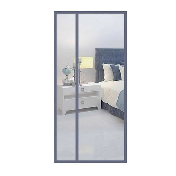 Magnetic Door Screen Custom Size Mosquito Net Curtain Fly Insect Automatic Closing Invisible Mesh For Kitchen indoor living room