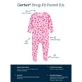 thumbnail image 6 of Gerber Unisex Baby Toddler Buttery Soft Footed Pajama 2-Way Zipper with Viscose Made from Eucalyptus, Sizes 0/3M - 4T, 6 of 9