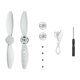 thumbnail image 1 of 1 par de hélices recargables, ligeras, de liberación rápida, de doble hoja, para DJI Mini 2 RC , accesorios para cuadricópteros, repuestos, Sunnimix hélice de apoyo, 1 of 8