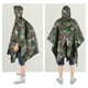 thumbnail image 4 of Poncho de lluvia 3 en 1, impermeable, de camuflaje, antidesgarro, chaqueta de lluvia con mangas de murciélago y capuchas, 4 of 8