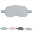 thumbnail image 2 of Sleeping Mask Knitted Striped Sleep Mask Eye Mask Eye Night Mask with Ice Pack, 2 of 10