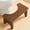 Brown, variant on 9 Inch Bamboo Wood Toilet Stool for Adults, Non-Slip Squatty Potty Step Stool, Portable Bathroom Squatting Stool, Natural Color, 1 Pack