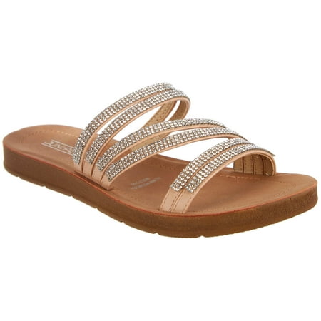 

Juniper & Lime Womens Tina Sandals 8 Natural