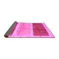 thumbnail image 2 of Ahgly Company Indoor Rectangle Abstract Purple Contemporary Area Rugs, 2' x 4', 2 of 4