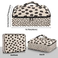 thumbnail image 3 of Iauyy Casserole Carrier for Hot Food Insulated Casserole Travel Carry Bag with Lid Food Warmer Bag for Party/Picnic,Small Black Flower Pattern, 3 of 7