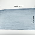thumbnail image 3 of Unique Bargains Cheesecloth Table Runner for Wedding Easter Decoration Blue, 3 of 6