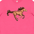 thumbnail image 4 of Inktastic Galloping Brown Horse-stylized illustration Youth T-Shirt, 4 of 5