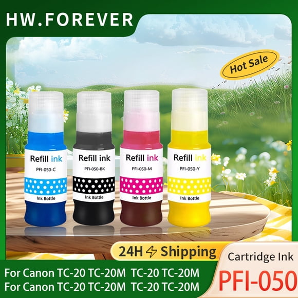 PFI-050 pfi050 8150 Refill Pigment Ink For Canon imagePROGRAF TC-20 TC-20M TC-5200 TC-5200M Printer Refill Pigment Ink Kit
