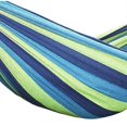 thumbnail image 3 of 185X80 Cm 1 Person Hammock Outdoor Leisure Bed Travel Camping Hanging Swing Blue, 3 of 5