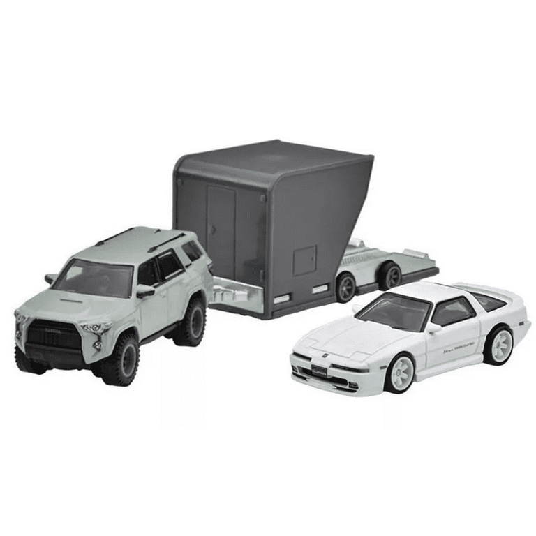 品数豊富！ Hot Wheels Team Transport '18 Toyota 4RUNNER and '89 Toyota ミニカー
