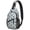 Meny, variant on Retro Floral Crossbody Sling Bag for Women, Lightweight Botanical Travel Backpack with Aesthetic Bloom Print, Artistic Hiking Daypack for Spring