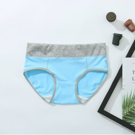 

Whlbf Women s Brief Underwear Color Patchwork Briefs Panties Underwear Knickers Bikini Underpants
