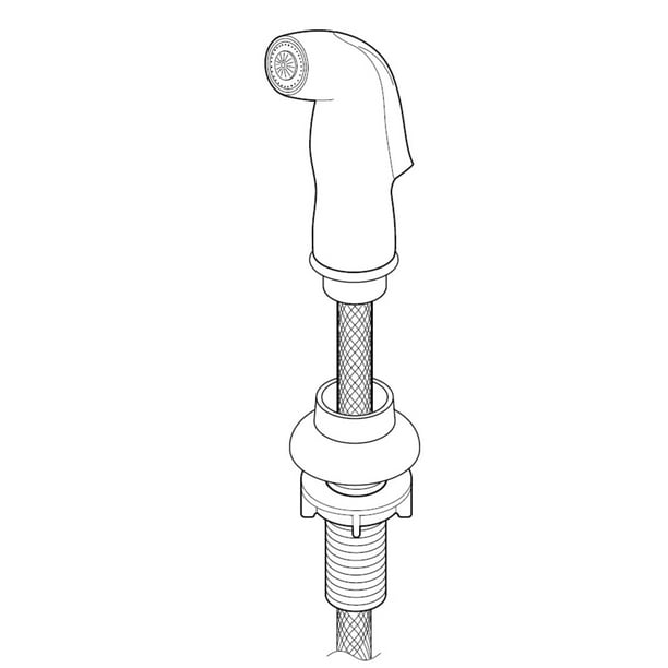 Delta Rp54807 Spray Hose Assembly - Bronze - Walmart.com