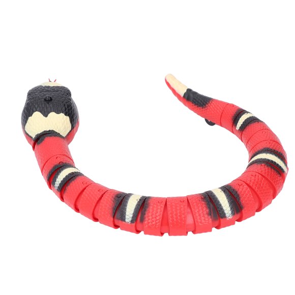 Induction Snake Toy, Reliable Safe Versatile Lifelike Easy To Play Simulation Auto Sense Obstacle Snake Toy for Outdoor
